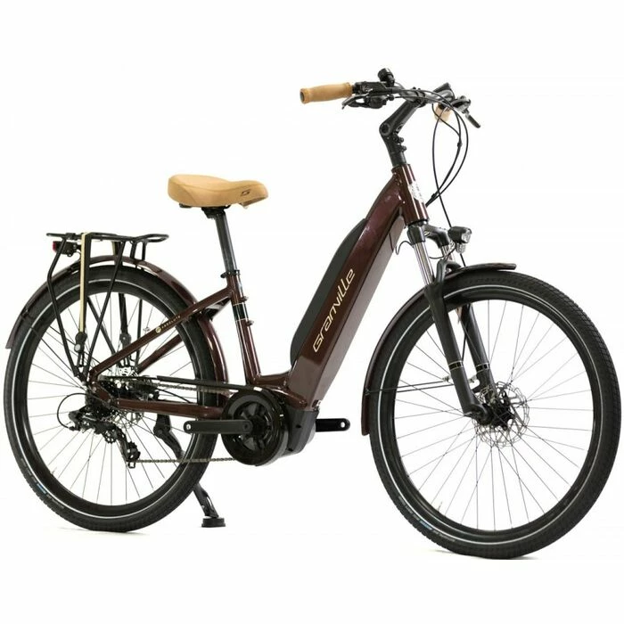Vélo Électrique Granville E-Absolute 34+ Bordeaux 400 Wh 2023 2 Vélo Électrique Granville E-Absolute 34+ Bordeaux 400 Wh 2023 – Image 2