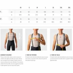 Veste Manche Longue Castelli Raddoppia 3 Bleu Foncé/Rouge 2023 -Vélos Urbains Elegant Magasin guide des tailles haut homme 700x700 3