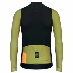 Maillot Manche Longue Gobik Cobble Blend Leaf Homme 2023 -Vélos Urbains Elegant Magasin maillot cobble blend hombre leaf cold 2023 gobik 2 700x700 5