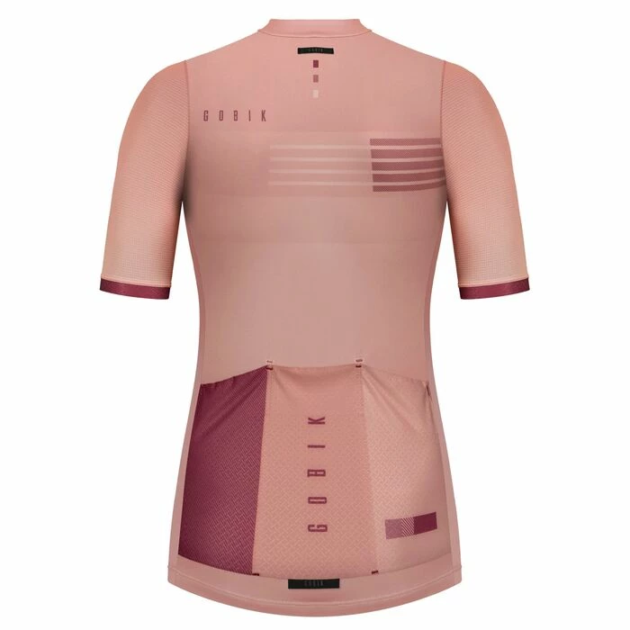Maillot Manche Courte Gobik Stark Rose Pâle Femme 4 Maillot Manche Courte Gobik Stark Rose Pâle Femme – Image 4