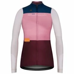 Maillot Manche Longue Gobik Cobble Dahlia Femme 2023 -Vélos Urbains Elegant Magasin maillot mujer cobble dahlia cold 2023 gobik 1 700x700 2