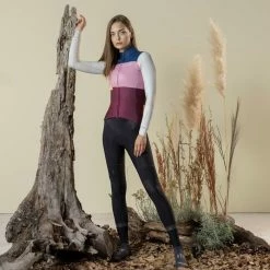 Maillot Manche Longue Gobik Cobble Dahlia Femme 2023 -Vélos Urbains Elegant Magasin maillot mujer cobble dahlia cold 2023 gobik 3 700x700 3