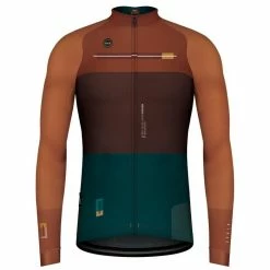 Maillot Manche Longue Gobik Pacer Walnut -Vélos Urbains Elegant Magasin maillot pacer walnut cold season 22 gobik 1 700x 700x700 2