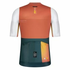 Maillot Manches Courtes Gobik Attitude 2.0 Apricot Unisex -Vélos Urbains Elegant Magasin maillot unisex attitude apricot gobik warm series22 2 700x700 1