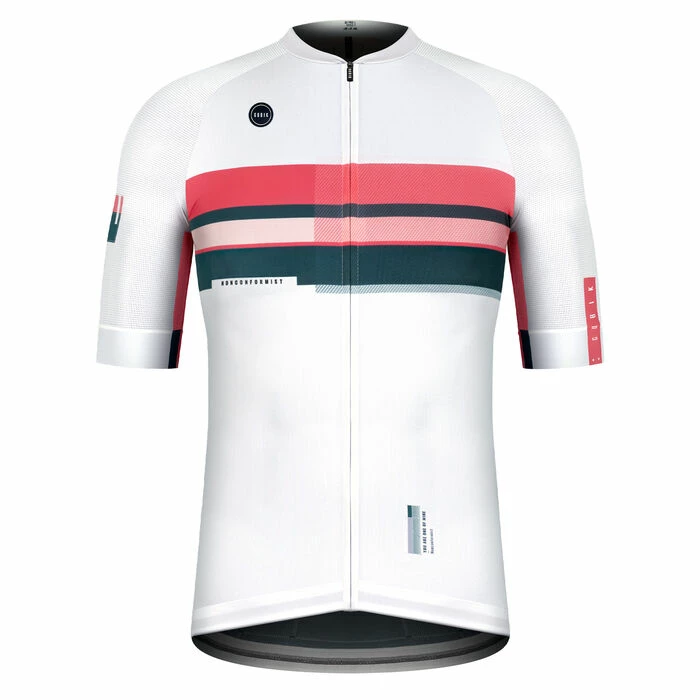 Maillot Manches Courtes Gobik Cx Pro Pink Streak Unisex 1 Maillot Manches Courtes Gobik Cx Pro Pink Streak Unisex