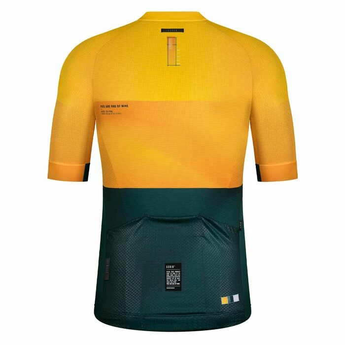 Maillot Manches Courtes Gobik Cx Pro Saffron Unisex 2 Maillot Manches Courtes Gobik Cx Pro Saffron Unisex – Image 2