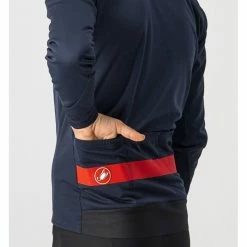 Veste Manche Longue Castelli Raddoppia 3 Bleu Foncé/Rouge 2023 -Vélos Urbains Elegant Magasin raddopia 3 bleu f r o u g e 2 700x700 2