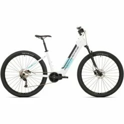 VTC Electrique Rock Machine Storm INT E70-29 Blanc/Menthe 2023 -Vélos Urbains Elegant Magasin strom i n t e70 29 blanc menthe 700x700 2