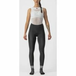 Collant Long Castelli Tutto Nano Women Tight Noir 2023 -Vélos Urbains Elegant Magasin tutto nano women tight sans bretelles 2 700x700 2