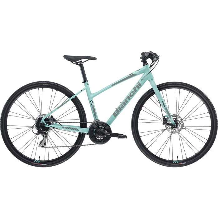VTC Bianchi C-Sport 2 Dama Acera 24sp Vert Céleste 1 VTC Bianchi C-Sport 2 Dama Acera 24sp Vert Céleste